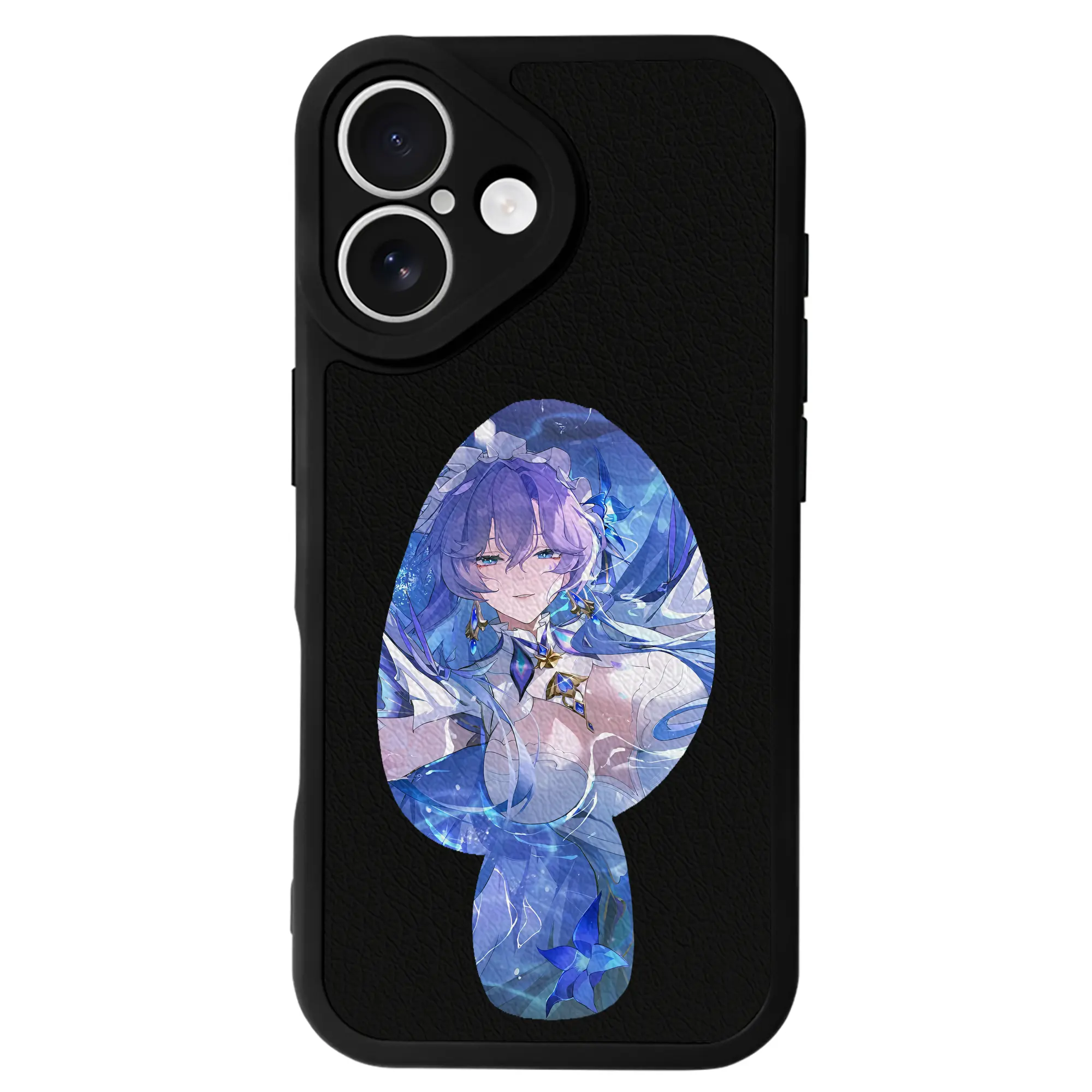 鳴潮 グッズ カンタレラ - IPhone 16シリーズ対応 ・ シリコンスマホケース ・ レザー調 ・ 高精度フィット ・ 耐衝撃 ・ ワイヤレス充電対応 ・ 精密カット